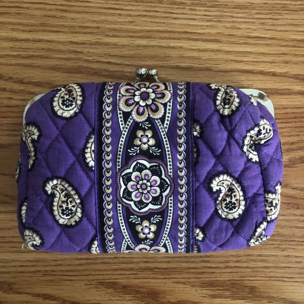 Vera Bradley Simply Violet Cosmetic Bag